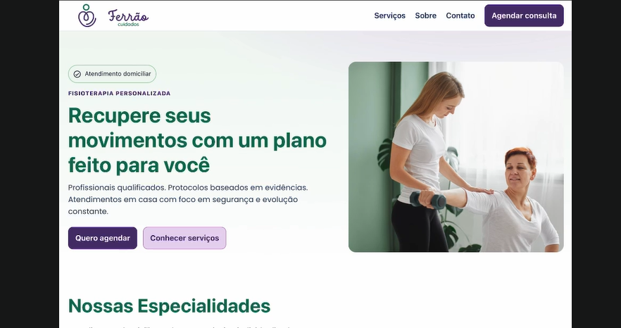 Projeto Clínica Ferrão
